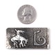 End of the Trail .925 Sterling Silver Ray Begay Certified Authentic Handmade Navajo Native American Money Clip  13194-20