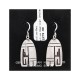 .925 Sterling Silver Certified Authentic Handmade Hopi Native American Earrings 13239