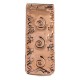 Navajo Swirl Certified Authentic Handmade Pure Copper Native American Nickel Money Clip 11267-3