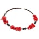Navajo Certified Authentic Heishi Jasper Coral Native American Adjustable Wrap Bracelet 13159-12