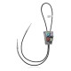 Feather .925 Sterling Silver Certified Authentic Handmade Navajo Native American Natural Turquoise Coral Bolo Tie 34173