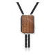 Handmade Certified Authentic Navajo .925 Sterling Silver Native American Tigers Eye Bolo Tie 34389