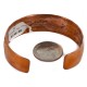 Navajo Handmade Certified Authentic Pure Copper Native American Bracelet 12485-29