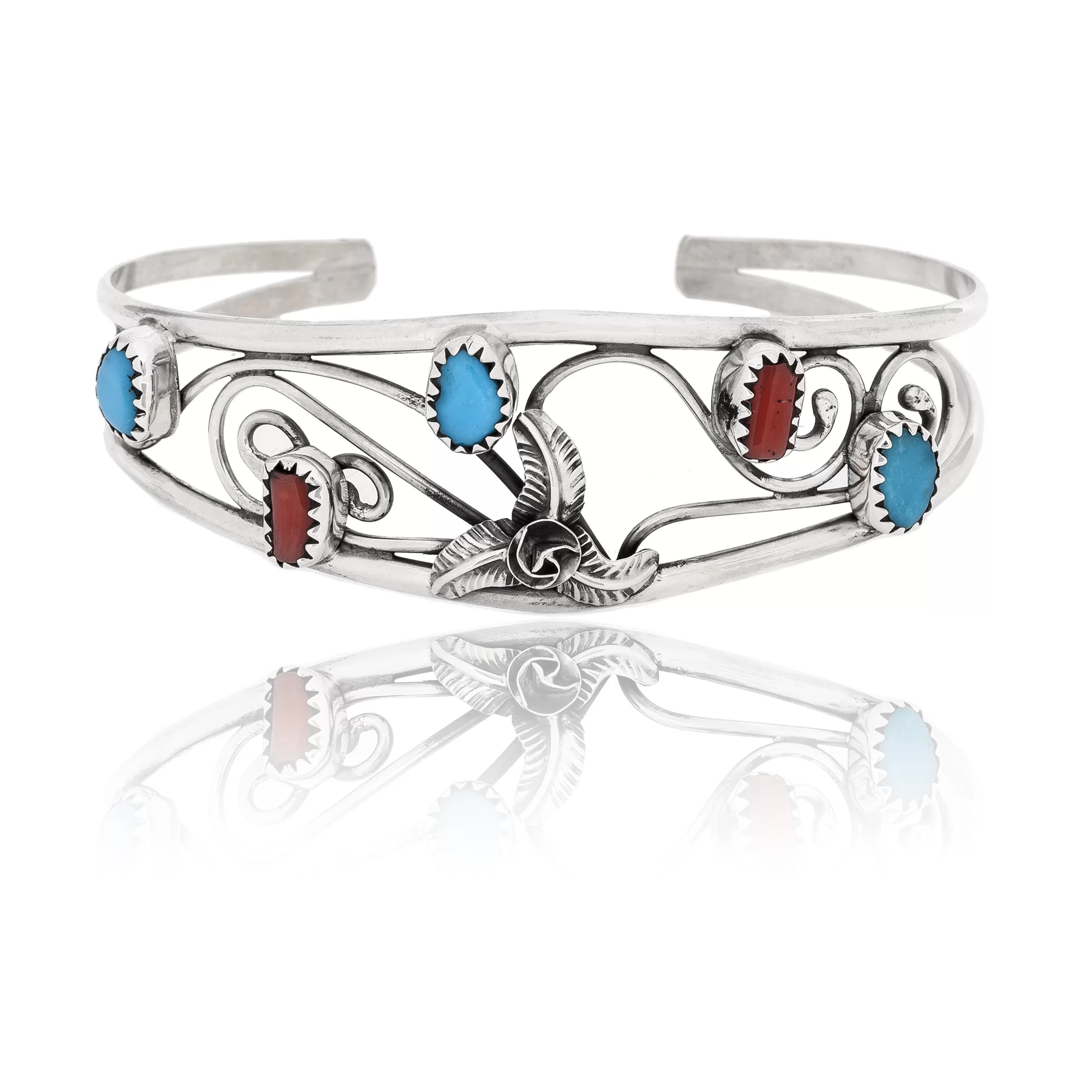 Coastal Turquoise Charm Bracelet - S925 Sterling Silver – Awareness Avenue