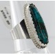 Handmade Certified Authentic Navajo .925 Sterling Silver Natural CANDELARIA Turquoise Native American Ring  390851579091