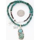 Handmade Certified Authentic Navajo .925 Sterling Silver Turquoise Native American Necklace & Pendant 390800800410