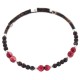 Navajo Certified Authentic Natural Red Jasper Heishi Coral Native American Adjustable Wrap Bracelet 13151-41